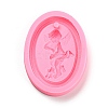 Oval with Angel Pendant DIY Silicone Molds LS-SIMO-P003-06B-2