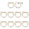 WADORN 10Pcs Zinc Alloy D-Rings with Screw Shackle FIND-WR0007-75-1
