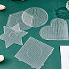 5Pcs 5 Styls Acrylic Bean Accessories AJEW-CN0004-68-7