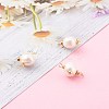 Natural Cultured Freshwater Pearl Pendants X-PALLOY-JF00673-01-4