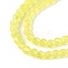 Transparent Glass Beads Strands GLAA-H021-03-23-3