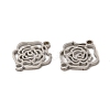 Non-Tarnish 304 Stainless Steel Connector Charms STAS-I671-24P-2