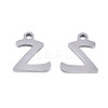 Non-Tarnish 201 Stainless Steel Charms X-STAS-T044-217P-Z-2