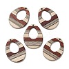 Wenge Wood & Sandalwood & White Ash Pendants WOOD-F013-04-1