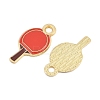 Alloy Enamel Pendants FIND-I065-01E-G-2