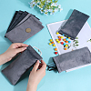 8Pcs Rectangle Velvet with Steel Glasses Case ABAG-BBC0001-15A-3