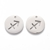 Tarnish Resistant 201 Stainless Steel Pendants LS-STAS-Z001-B-12P-1