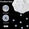 120Pcs Synthetic Moonstone Beads Strands G-PA0001-75A-2