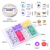 DIY Polymer Clay Beads  Bracelet Making Kit DIY-YW0004-39A-3