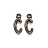 Tibetan Style Alloy Pendants TIBE-S108-108C-AB-NR-1
