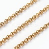 PVD Vacuum Plating 304 Stainless Steel Rolo Chains CHS-I001-07-1