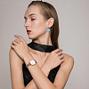 6 Pairs 6 Colors Acrylic Donut Dangle Stud Earrings with Steel Iron Pins for Women EJEW-FI0002-63-7