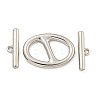 Brass Toggle Clasps KK-A223-03P-2