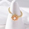 Dasiy Rotatable Open Cuff Rings for Women LS-RJEW-C118-05G-3