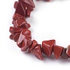 Natural Red Jasper Beads Stretch Bracelets BJEW-JB04152-05-2