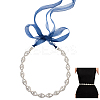 Metal Full Crystal Rhinestone Horse Eye Bridal Waist Belts for Wedding Dress AJEW-WH20080-65B-S-1