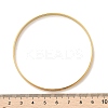 Fashion PVD Vacuum Plating 201 Stainless Steel Bangle Sets BJEW-L664-024C-G-1-6