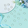 28Pcs Brass Clip-on Hoop Earring Findings KK-ME0001-30S-4
