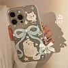 Cute Cartoon Cat TPU Plastic Mobile Phone Cover PW-WGF333E-04-2