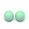 No Hole Spray Painted Brass Round Smooth Chime Ball Beads Fit Cage Pendants KKB-E003-M-16mm-2