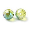 AB Color Plated Glass Beads EGLA-P059-02B-AB26-2