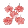 Watermelon Stone Glass Big Pendants G-B040-01P-14-1