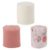 3 Rolls 3 Styles Polyester Printed Ribbons OCOR-TA0001-54-2