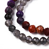 Natural Mixed Gemstone Beads Strands G-D080-A01-02-34-3