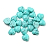 Dyed Synthetic Turquoise Cabochons G-H309-01-10-1