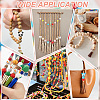 120pcs 12 Styles Natural Wooden European Beads WOOD-NB0002-78-6