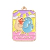 Tarot Alloy Enamel Pendants ENAM-A008-47KCG-06-1