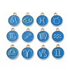 Alloy Enamel Pendants ENAM-S124-01B-02-1