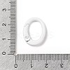 Spray Painted Alloy Spring Gate Rings AJEW-C035-01D-3