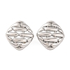 Non-Tarnish 304 Stainless Steel Stud Earrings EJEW-G395-09P-2