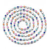 Brass Enamel Chains CHC-T012-22P-2