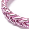 Plastic Cord Braided Stretch Bracelets BJEW-R313-03A-2