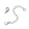 SHEGRACE Brass Curb Chain Extender XGR0148P-133P-2