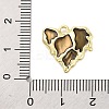 Alloy Enamel Pendants FIND-U024-02G-02-3