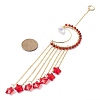 Natural Gemstone Pendant Decorations HJEW-JM01130-3