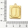 Ion Plating(IP) 304 Stainless Steel Pendants STAS-U033-01G-I-3