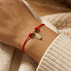 304 Stainless Steel Virgin Mary Charm Bracelets LS-WH3603-1