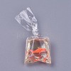 Resin Pendants RESI-WH0008-10A-1