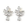 Brass Micro Pave Cubic Zirconia Pendants LS-KK-C107-01P-1