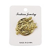 Retro Antique Golden Animal Alloy Brooches for Backpack Clothes LS-JEWB-S040-02C-AG-2