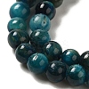 Dyed Natural Tiger Eye Beads Strands X-G-G102-A02-01-4