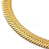 304 Stainless Steel Herringbone Chain Necklaces LS-NJEW-P282-07G-2