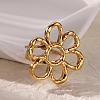 304 Stainless Steel Cuff Rings LS-RJEW-S621-02B-G-1