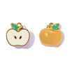 304 Stainless Steel Enamel Pendants STAS-OY017-28G-1