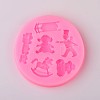 Toy Design DIY Food Grade Silicone Molds LS-AJEW-L054-12-1