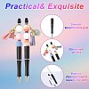 10Pcs ABS Plastic & Iron Ball-Point Pen AJEW-FS0001-41D-2